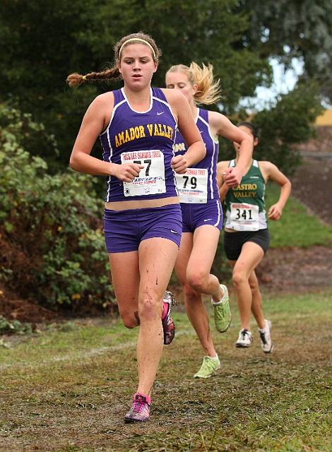 2010NCSXC GD1-1348.JPG - 2010 North Coast Section Cross Country Championships, Hayward High School, Hayward, California